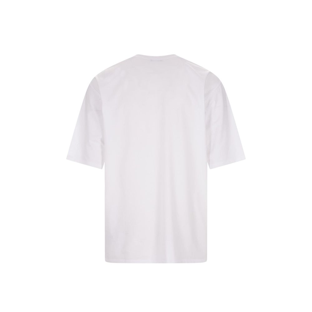 Balmain White Cotton T-Shirt | Regal Royce