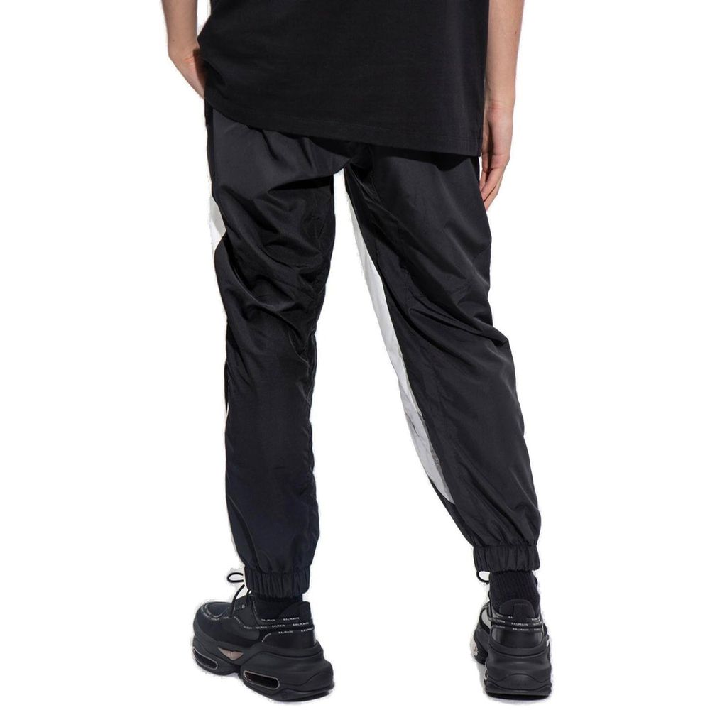 Balmain Black Polyester Athletic Pants | Regal Royce