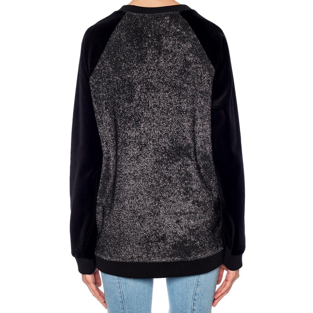 Balmain Black Elastane Sweatshirt | Regal Royce