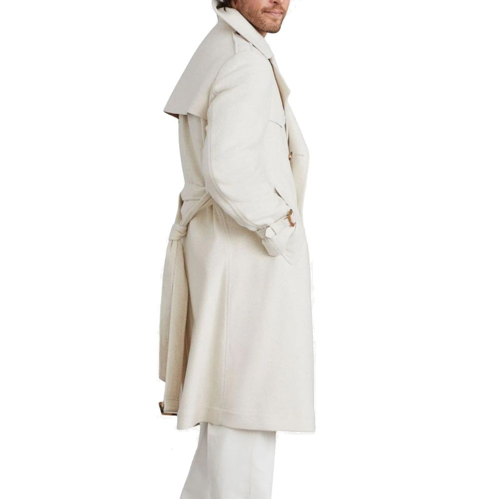 Brunello Cucinelli Beige Cashmere Coat | Regal Royce