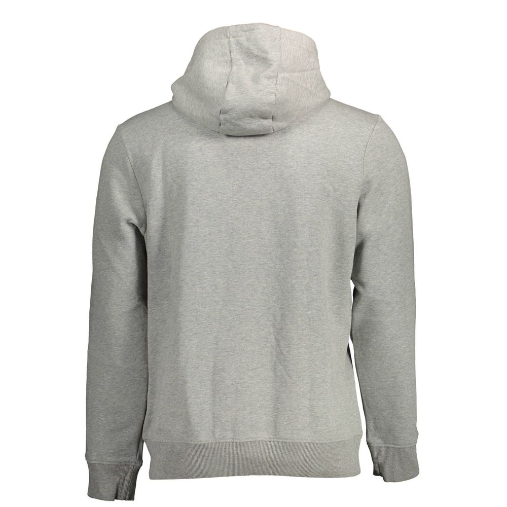 Napapijri Gray Cotton Hoodie | Regal Royce