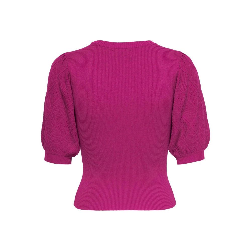 Jacqueline De Yong Fuchsia Viscose T-Shirt | Regal Royce