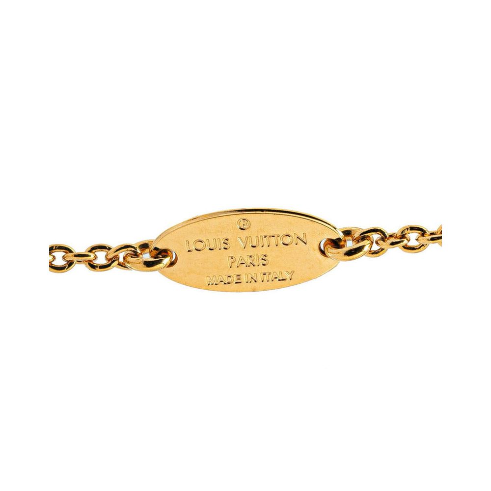 Louis Vuitton Gold Metal Necklace | Regal Royce