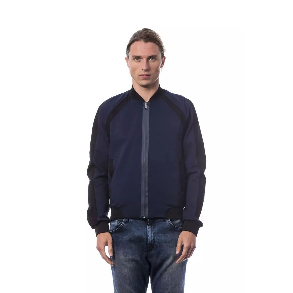 Verri Blue Viscose Bomber | Regal Royce