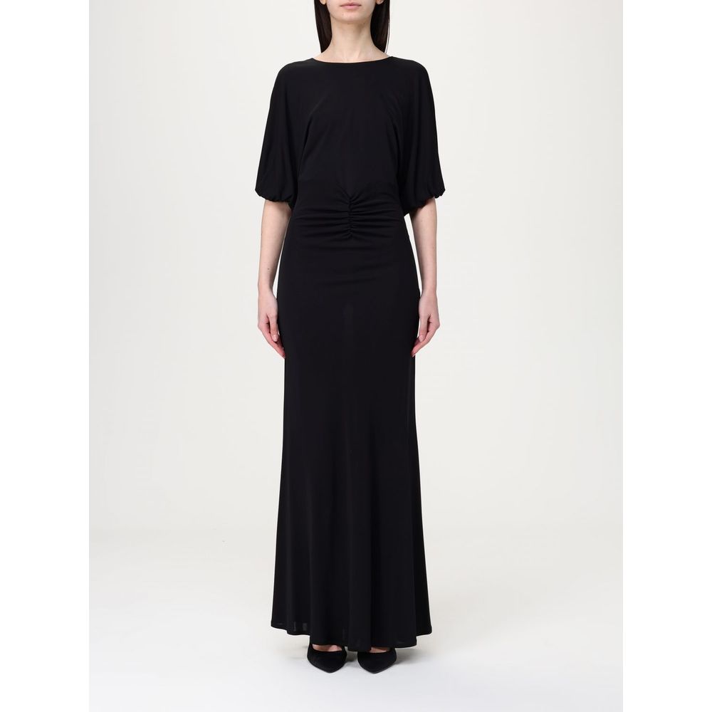 Twinset Black Elastane Casual Dress | Regal Royce