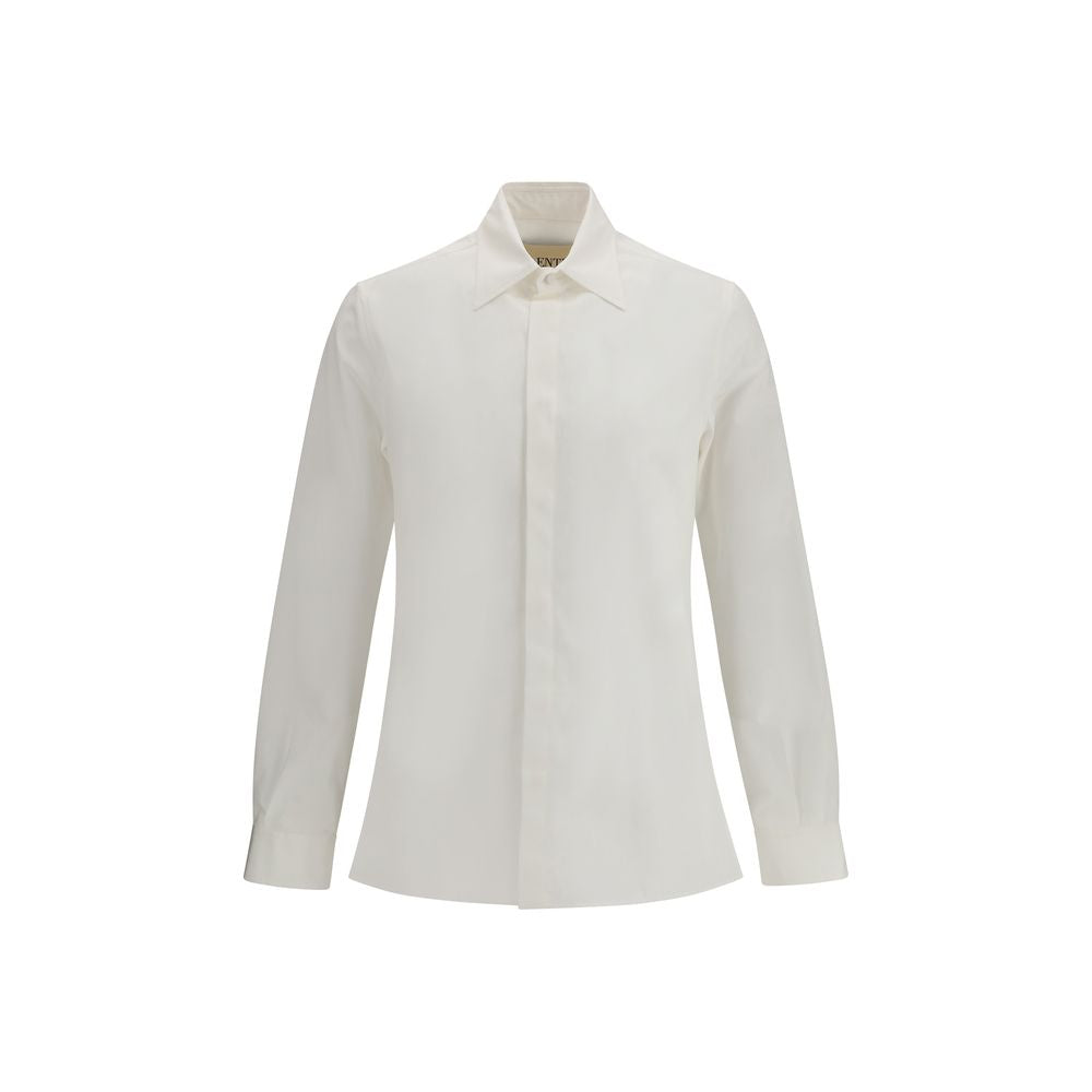 Valentino White Cotton Dress Shirt | Regal Royce