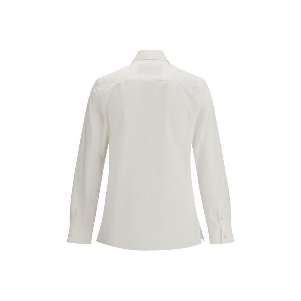 Valentino White Cotton Dress Shirt | Regal Royce