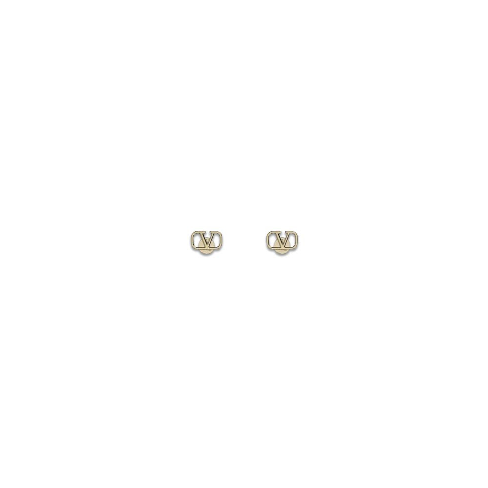 Valentino Garavani Gold Metal Earrings | Regal Royce