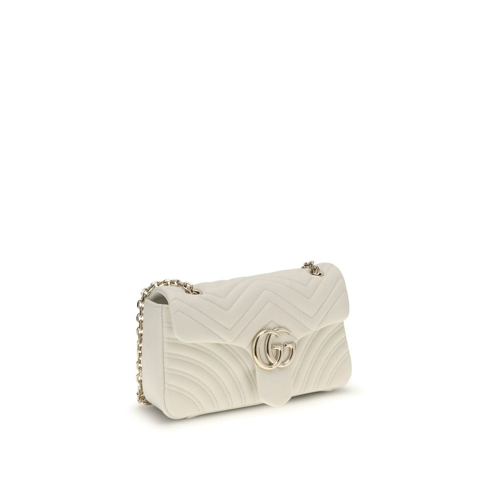 Gucci White Calf Leather Bos Taurus Shoulder Bag | Regal Royce