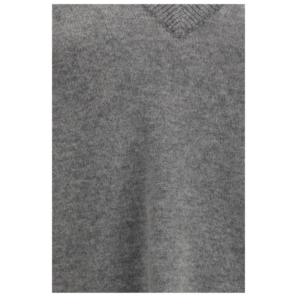 Extreme Cashmere Gray Cashmere Cashmere Sweater | Regal Royce