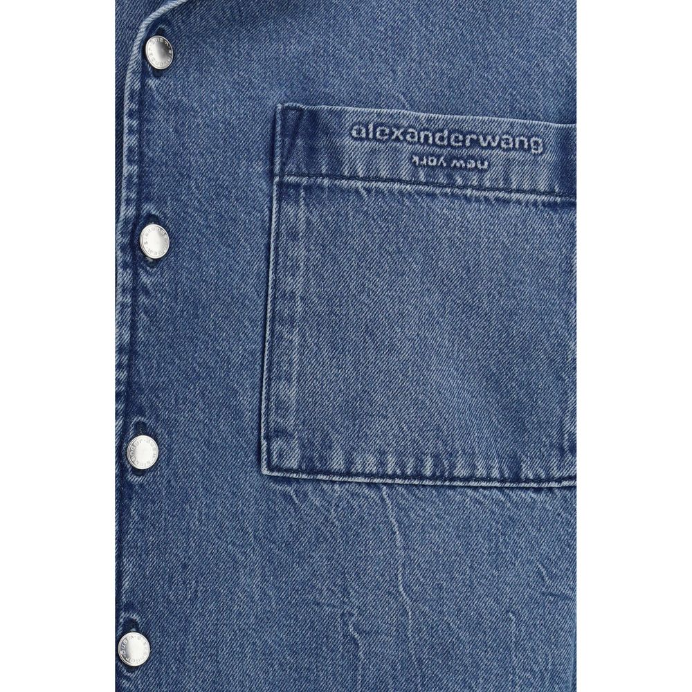 Alexander Wang Blue Denim Shirt | Regal Royce