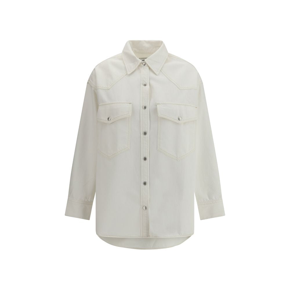 Agolde White Denim Shirt | Regal Royce