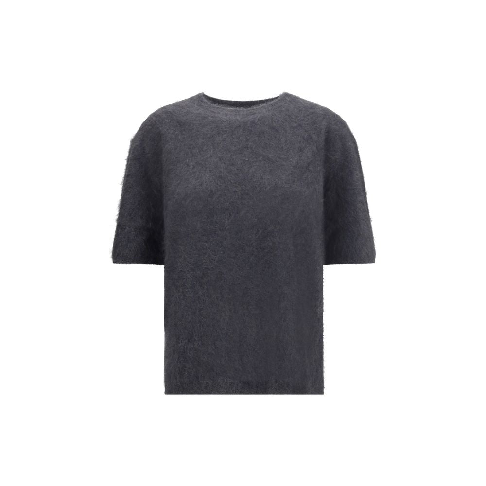 Lisa Yang Gray Cashmere Cashmere Sweater | Regal Royce