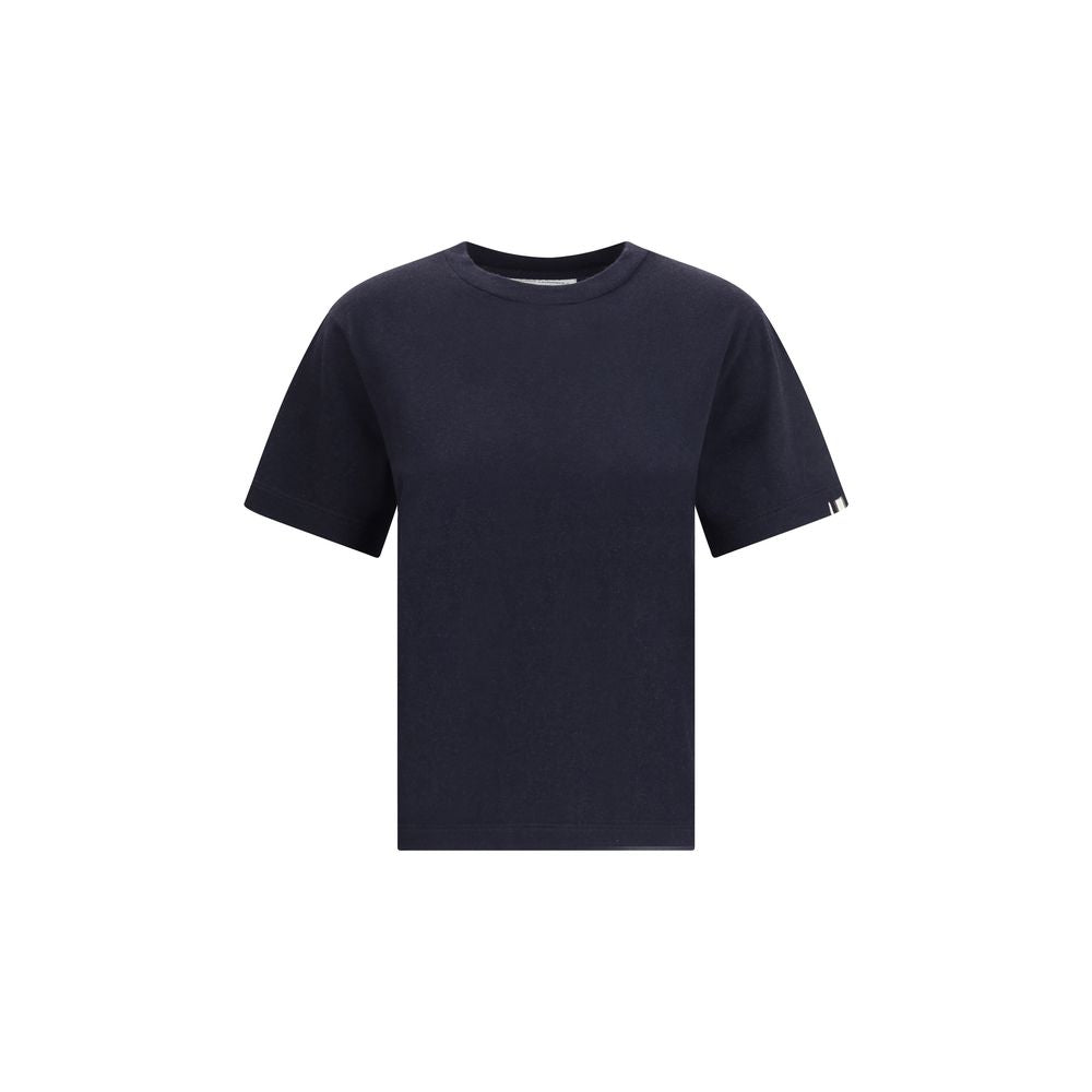Extreme Cashmere Blue Cotton T-Shirt | Regal Royce
