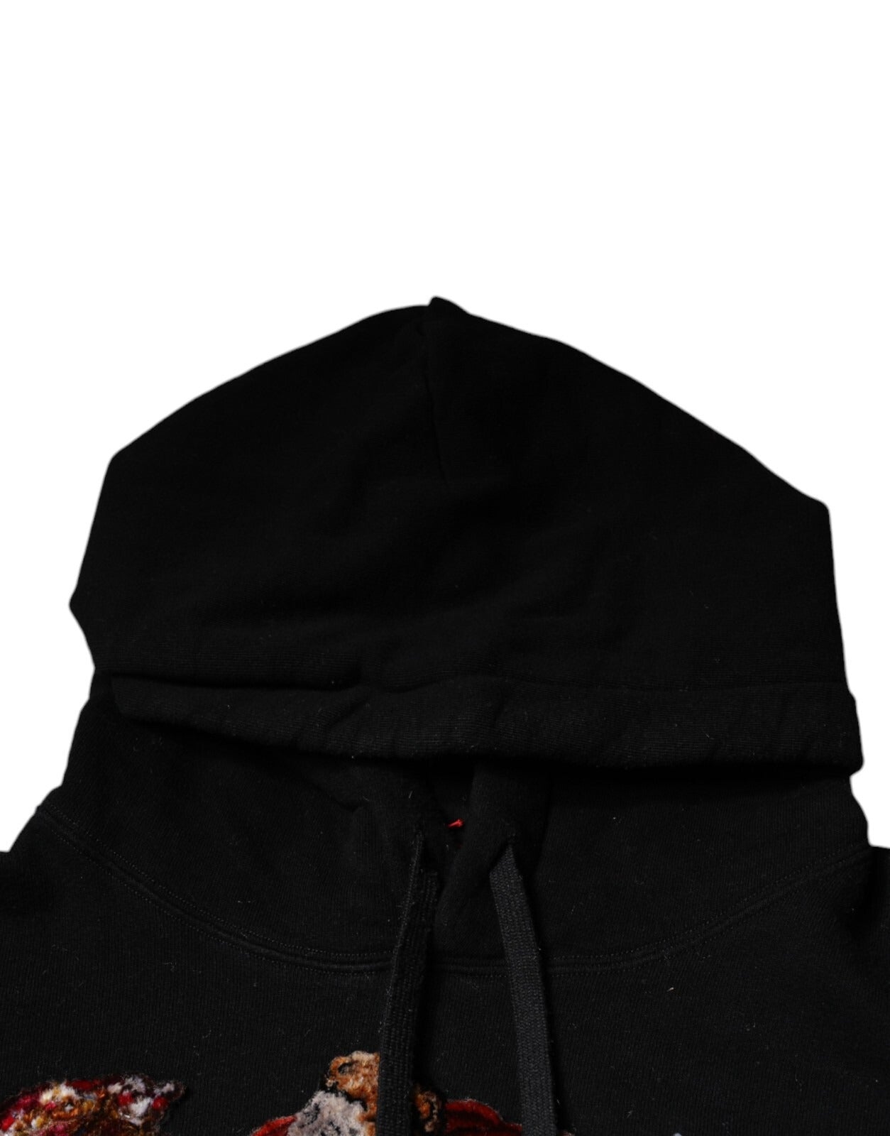 Dolce & Gabbana Black Paradiso Hooded Men Sweatshirt Sweater | Regal Royce