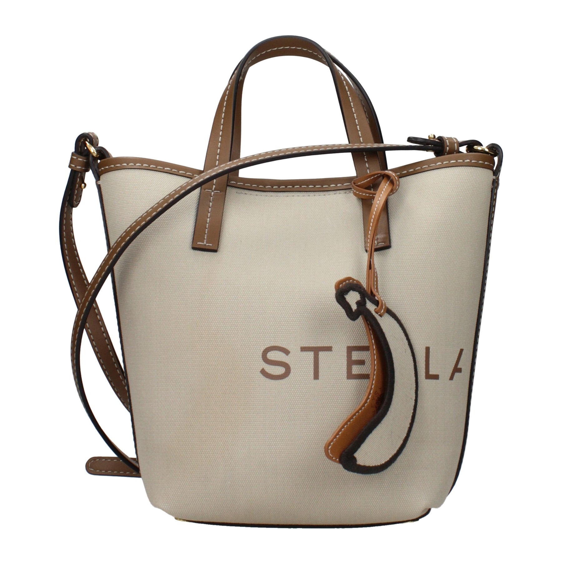 Stella McCartney Beige Fabric Handbag | Regal Royce