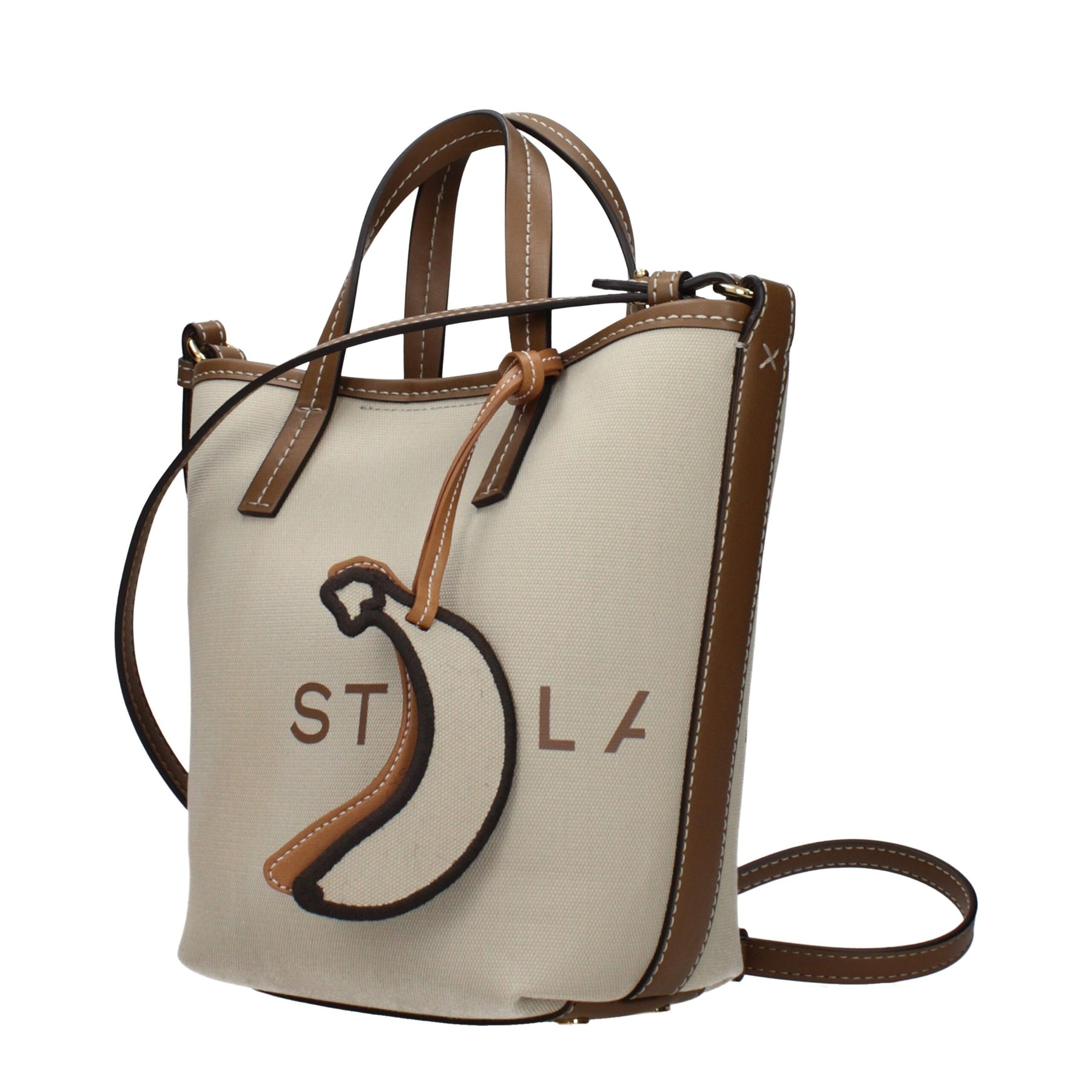 Stella McCartney Beige Fabric Handbag | Regal Royce