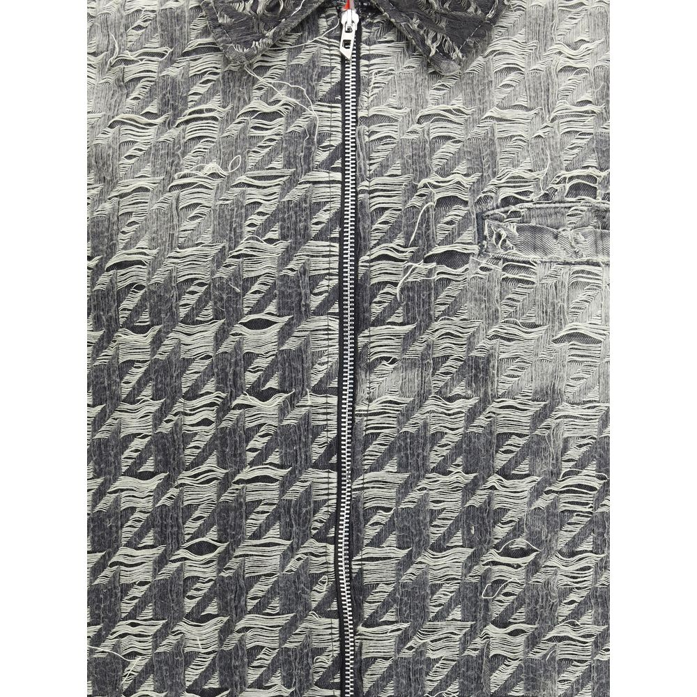 Diesel Multicolor Cotton Denim Jacket | Regal Royce