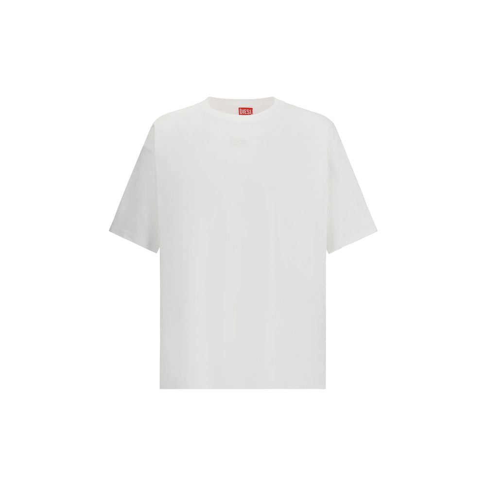 Diesel White Cotton T-Shirt | Regal Royce
