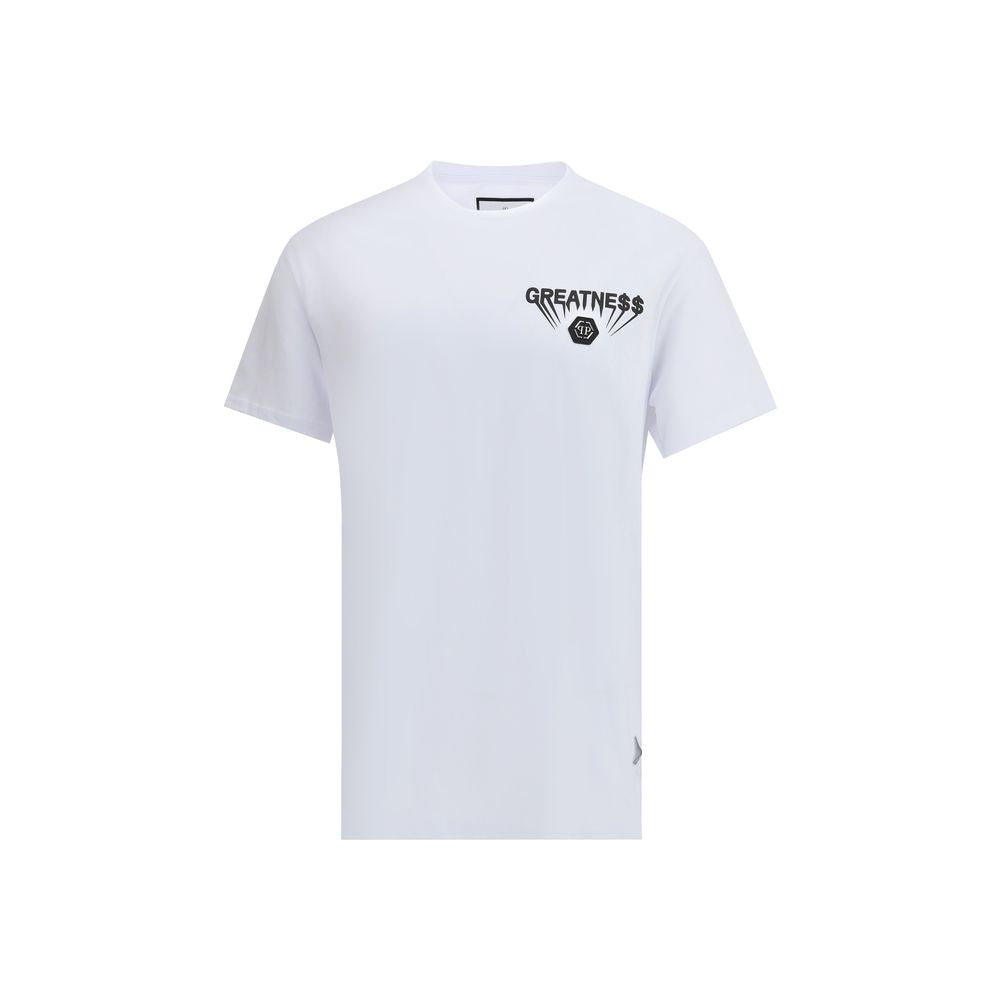 Philipp Plein White Cotton T-Shirt | Regal Royce