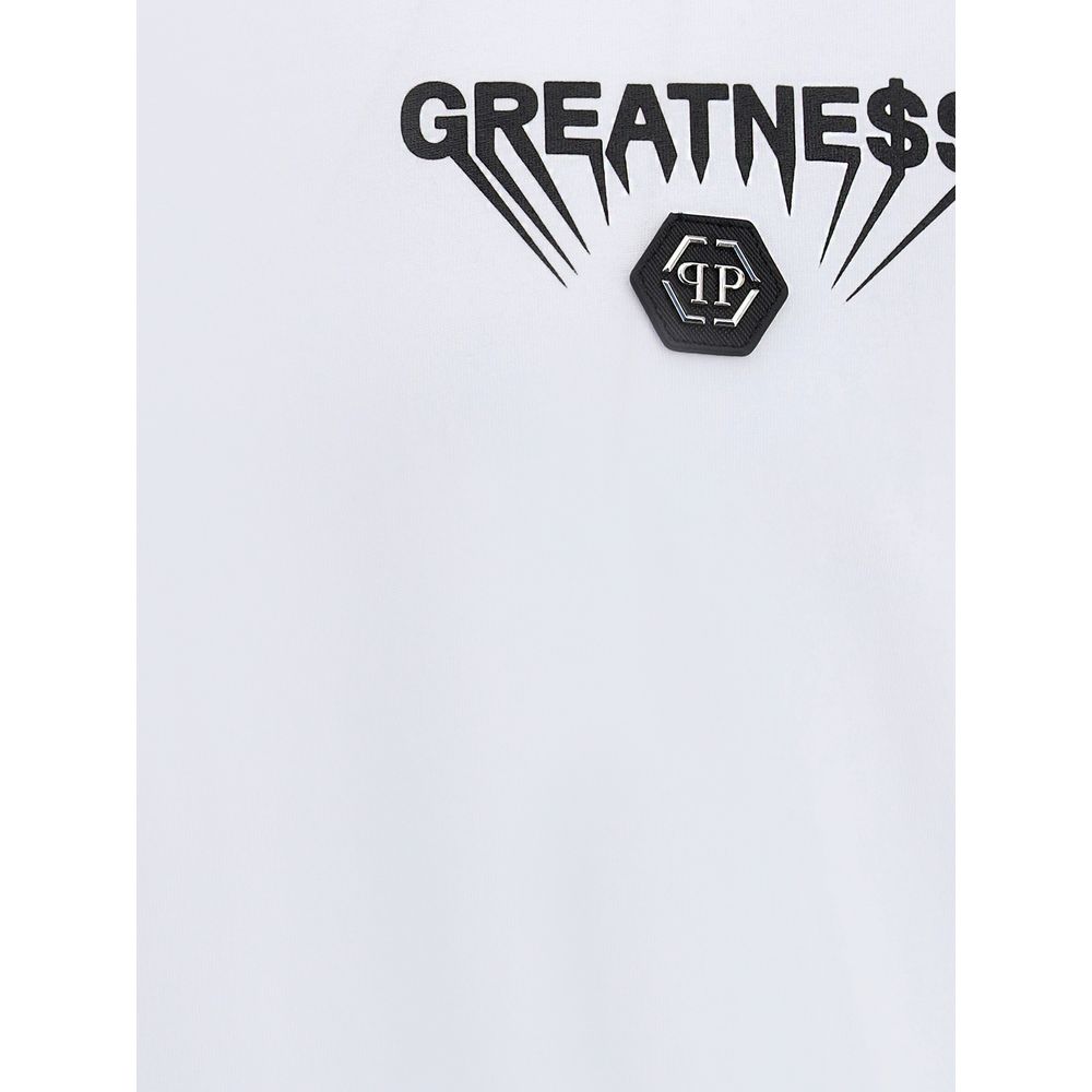 Philipp Plein White Cotton T-Shirt | Regal Royce