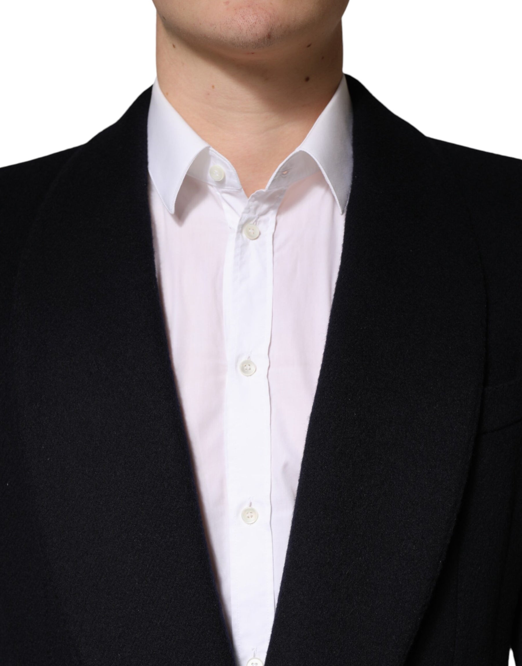 Dolce & Gabbana Black Single Breasted Trench Coat Jacket | Regal Royce