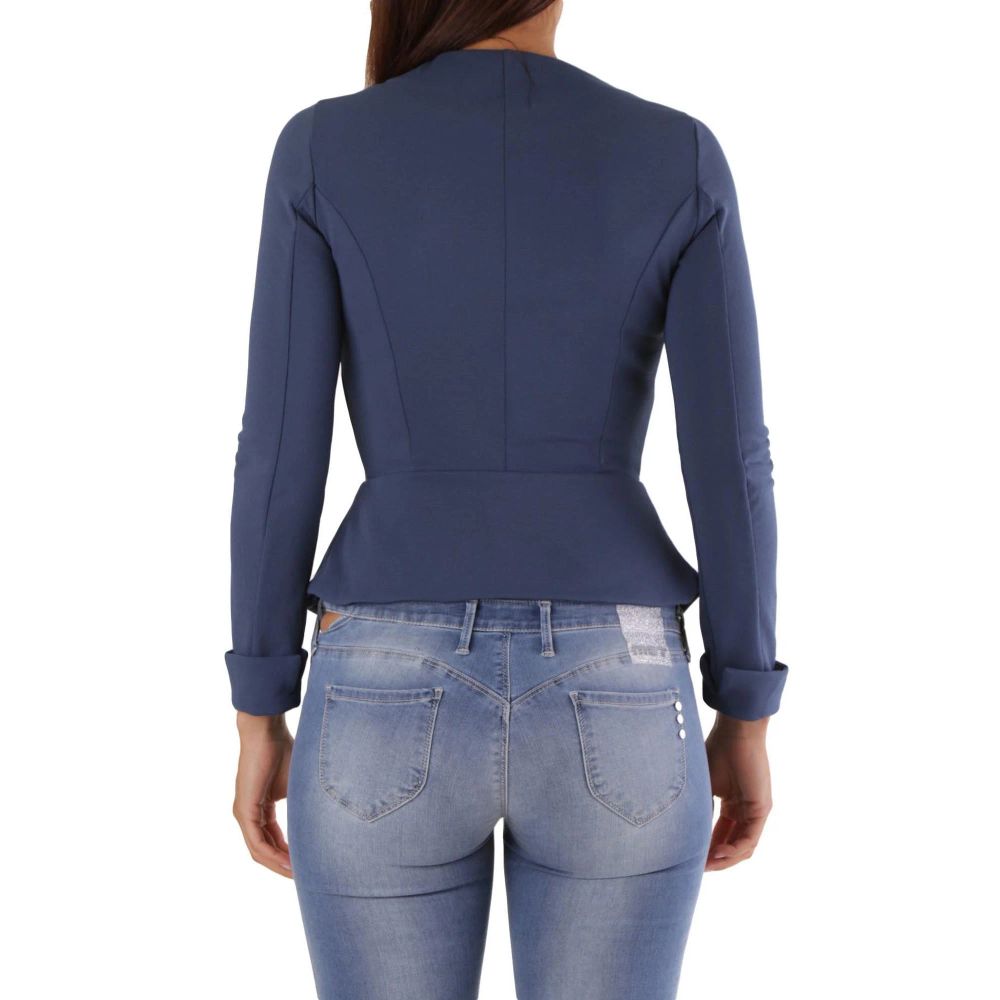 Met Blue Polyamide Shell Jacket | Regal Royce