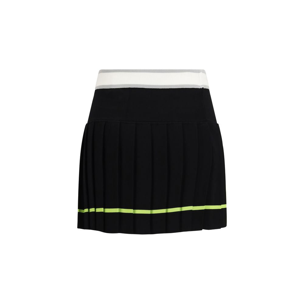 Casablanca Black Viscose Mini Skirt | Regal Royce