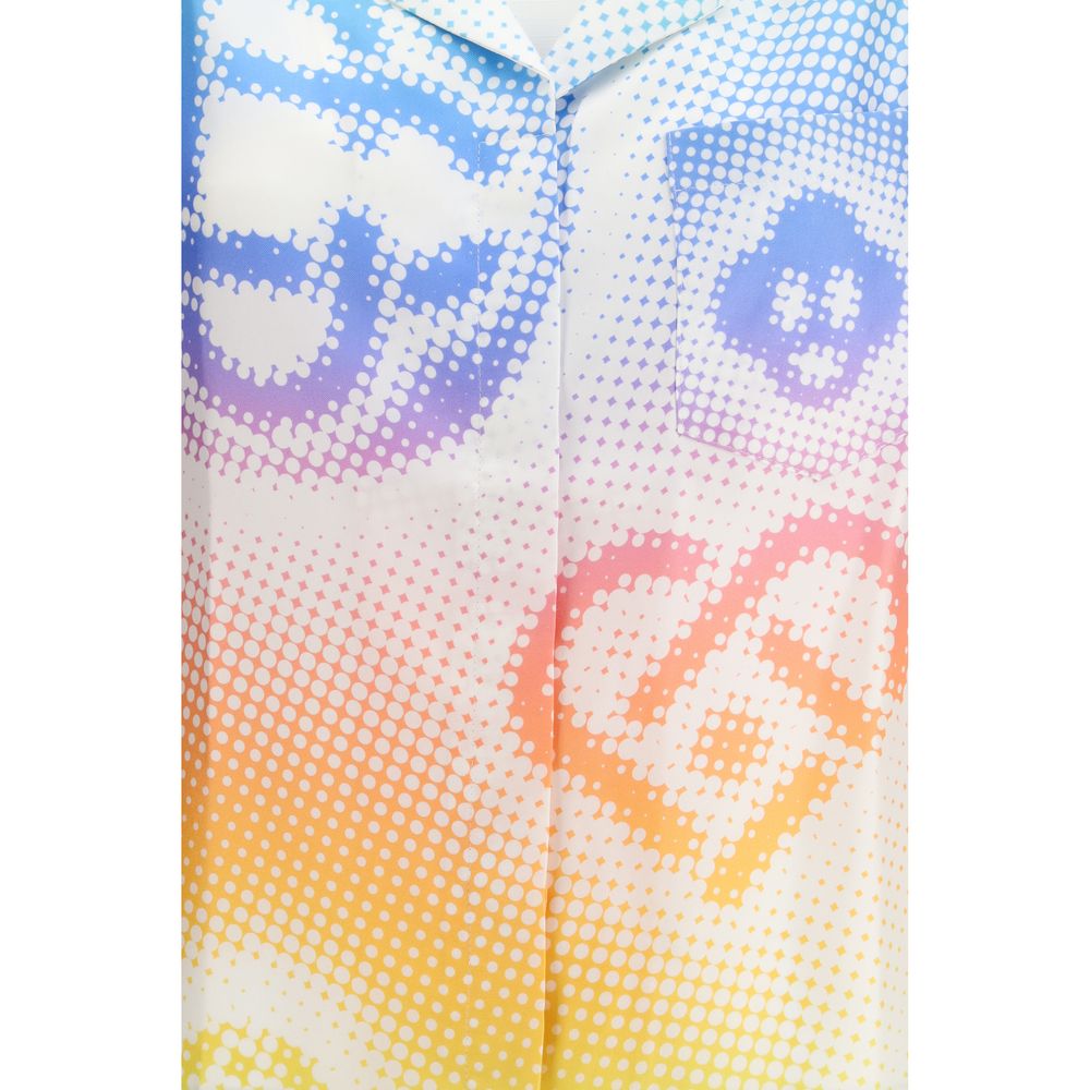 Casablanca Multicolor Silk Shortsleeve Shirt | Regal Royce