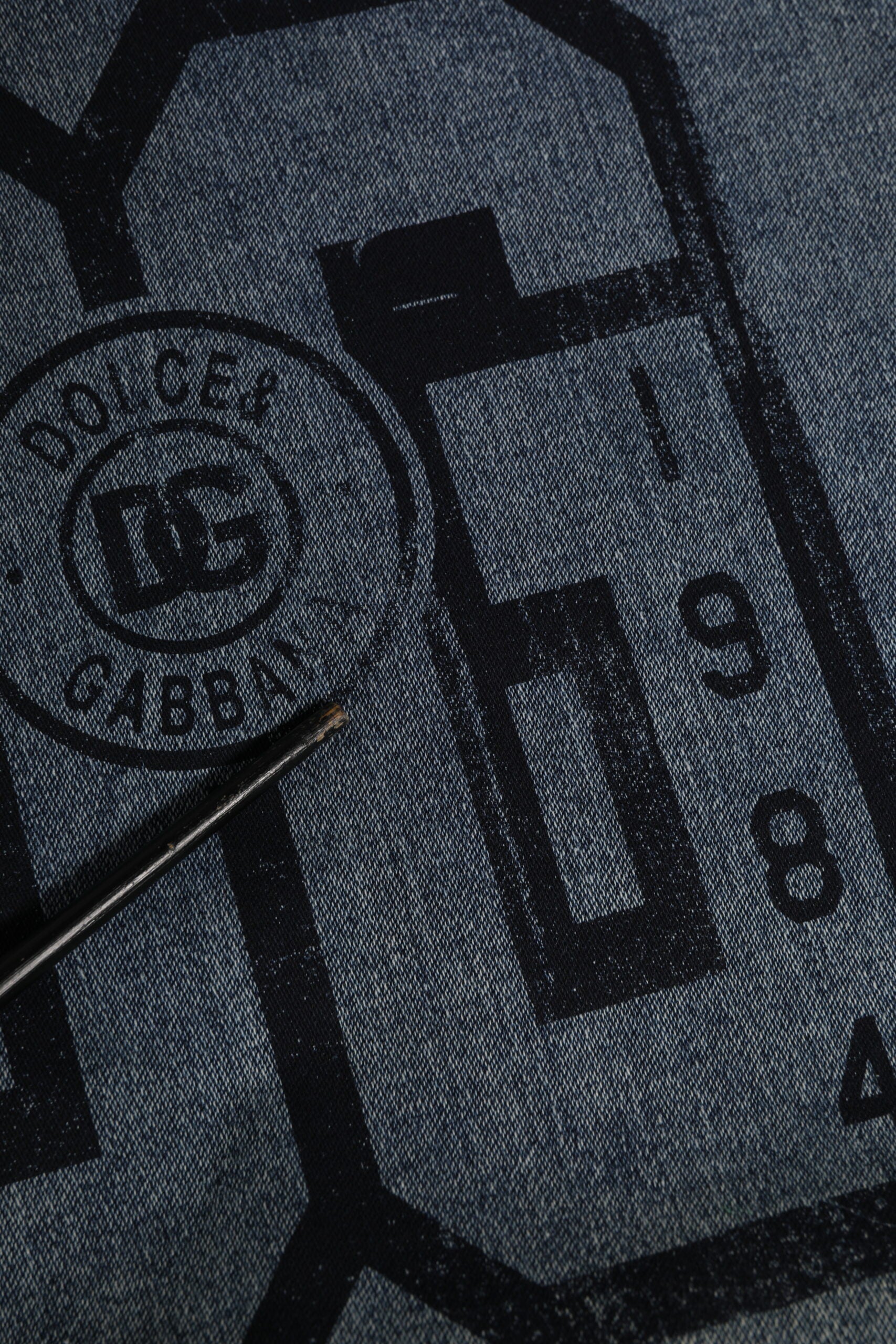 Dolce & Gabbana Blue Cotton Logo Hooded Sweatshirt  Sweater | Regal Royce