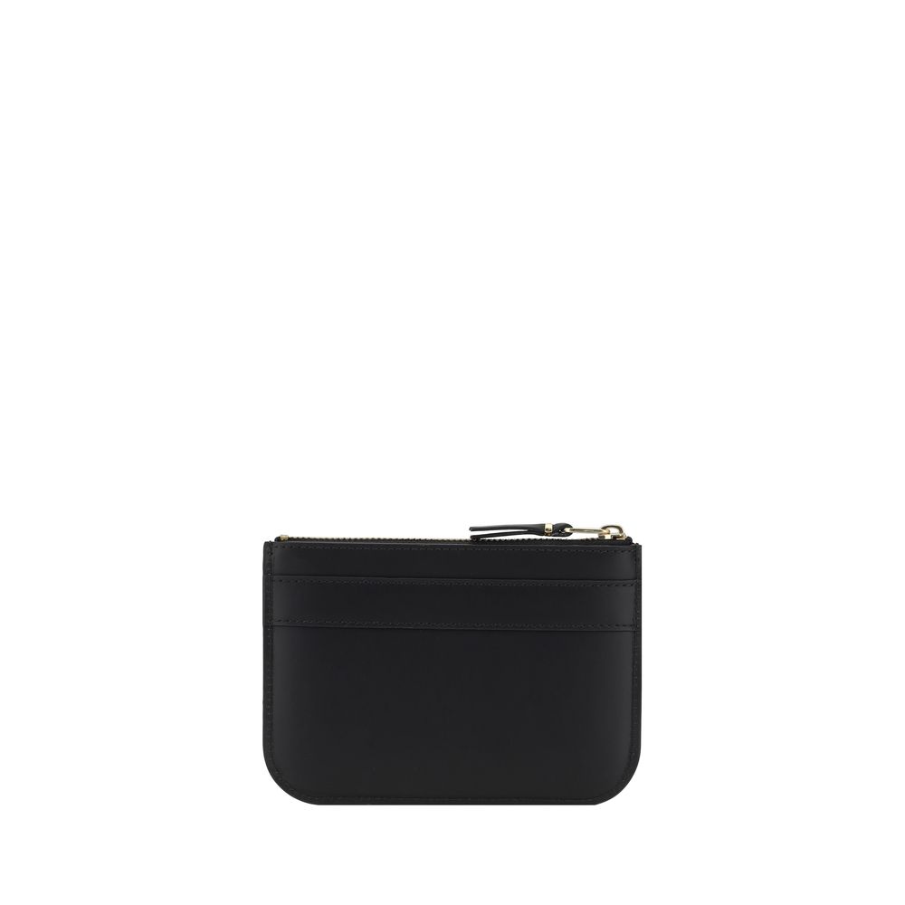Comme Des Garçons Black Calf Leather Bos Taurus Wallet | Regal Royce