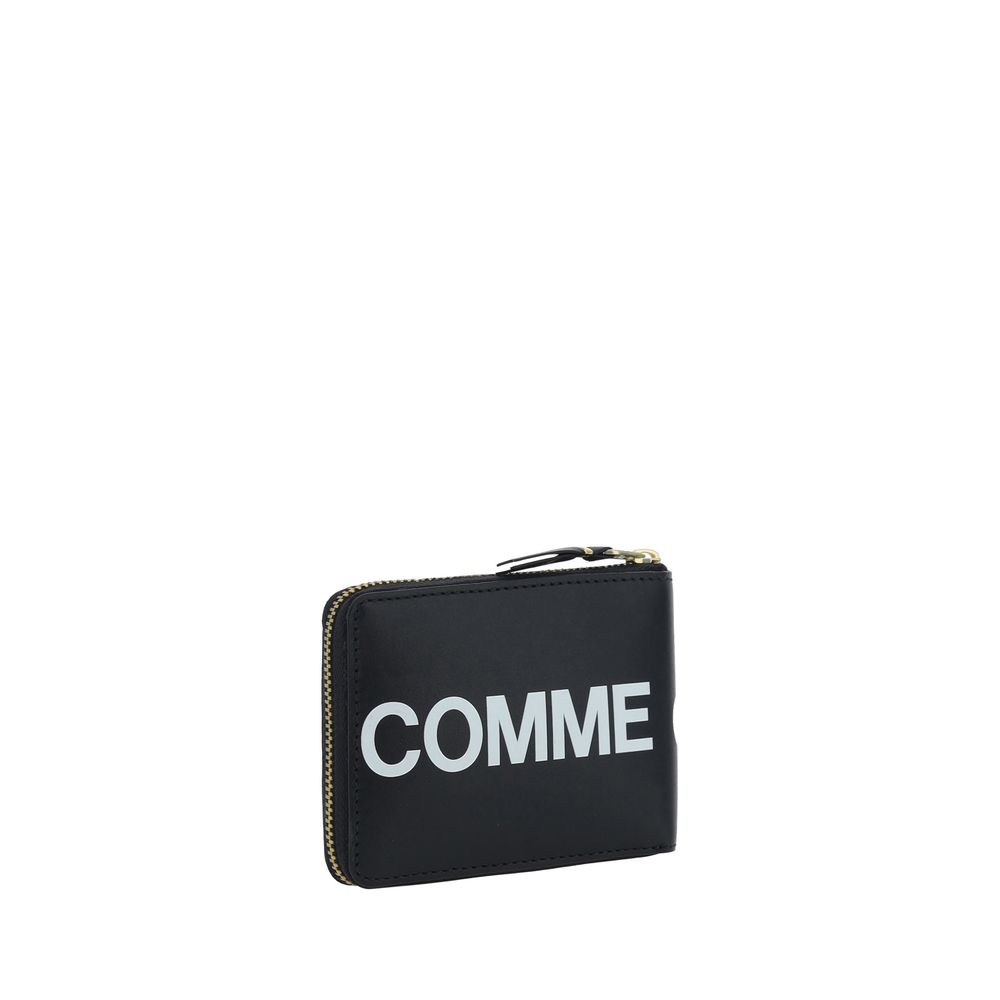 Comme Des Garçons Black Calf Leather Bos Taurus Wallet | Regal Royce
