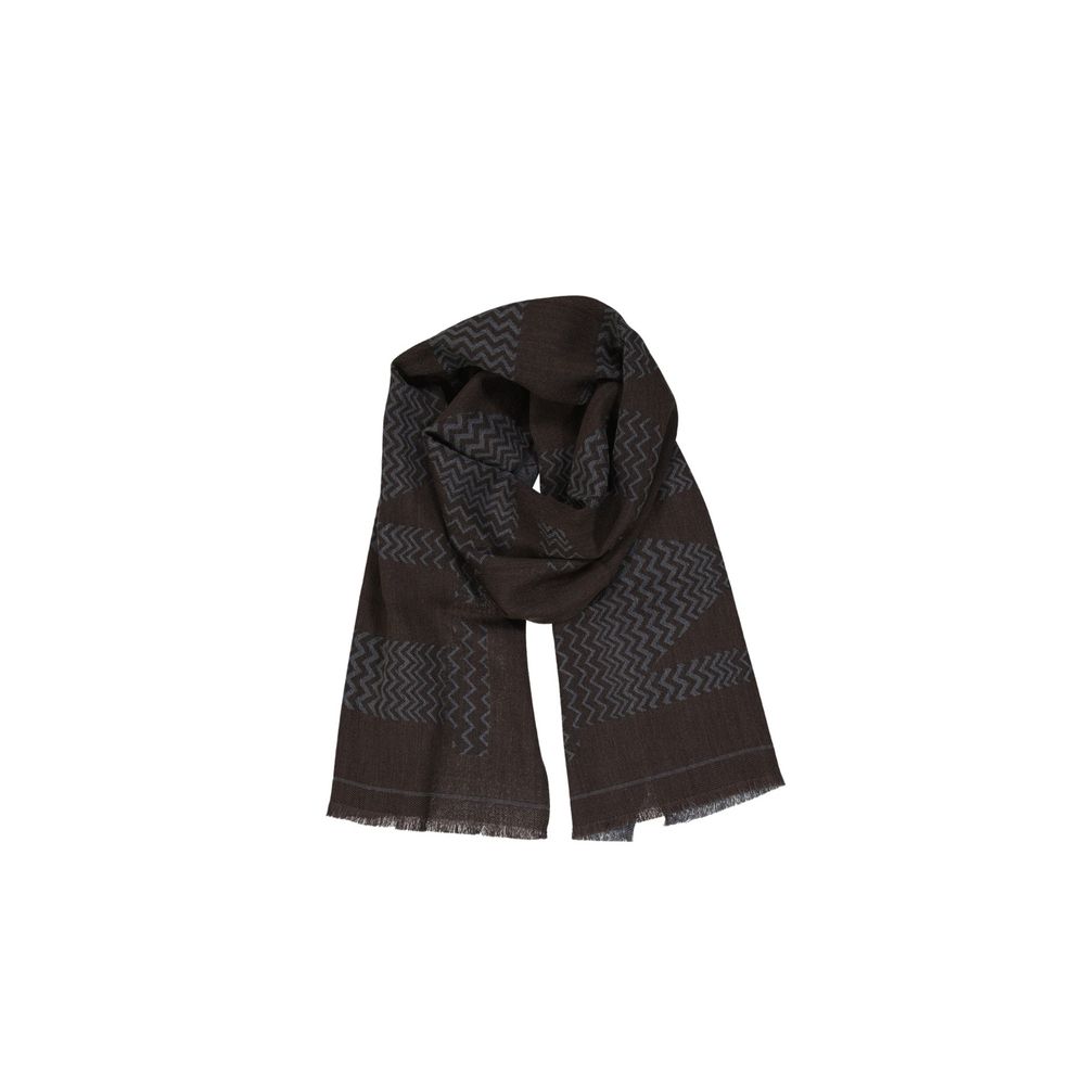 Missoni Brown Virgin Wool Scarf | Regal Royce