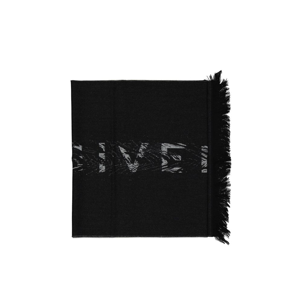 Givenchy Black Virgin Wool Scarf | Regal Royce