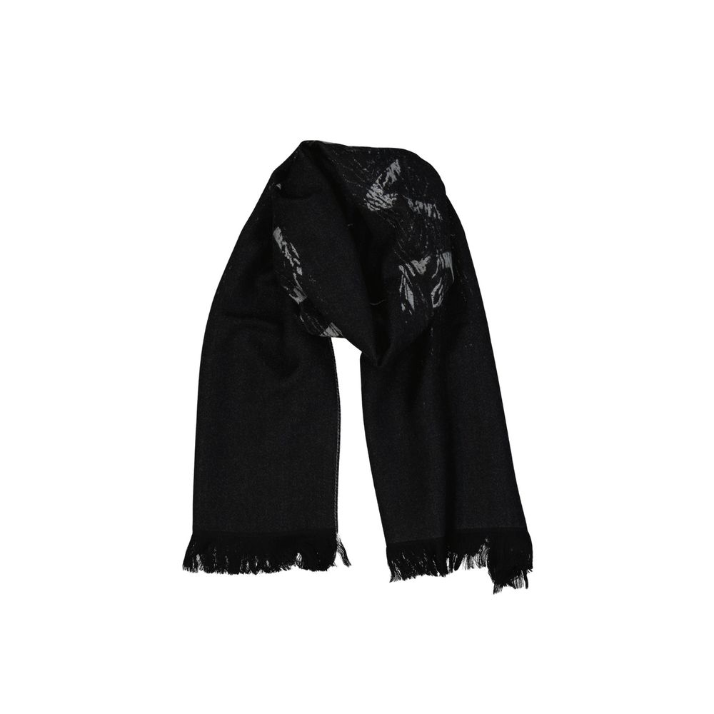 Givenchy Black Virgin Wool Scarf | Regal Royce