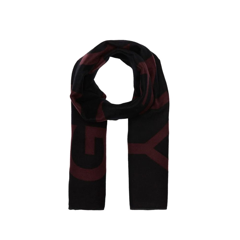 Givenchy Black Virgin Wool Scarf | Regal Royce