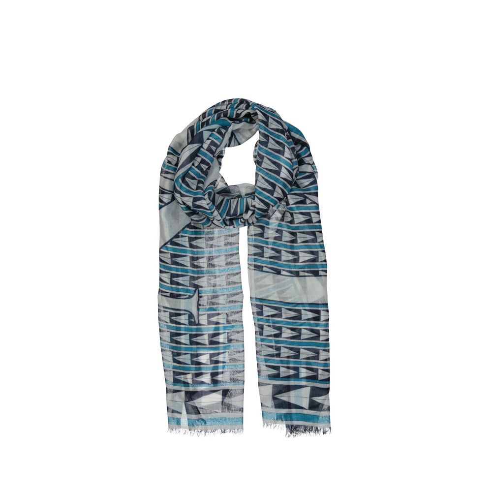 Lanvin Blue Wool Scarf | Regal Royce