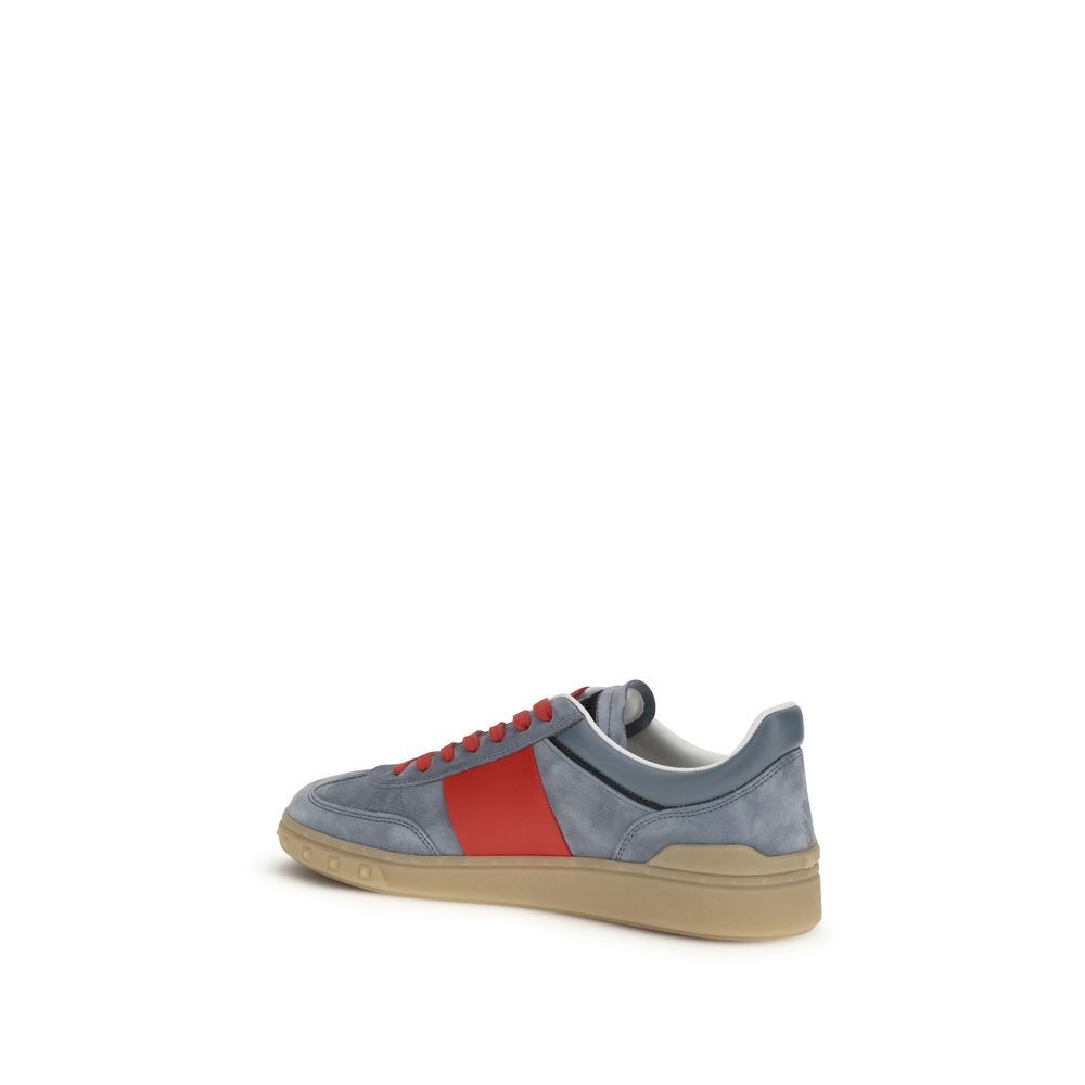 Valentino Garavani Multicolor Calf Leather Bos Taurus Low Top Sneakers | Regal Royce