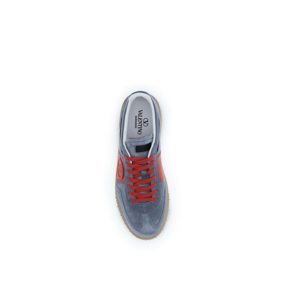 Valentino Garavani Multicolor Calf Leather Bos Taurus Low Top Sneakers | Regal Royce