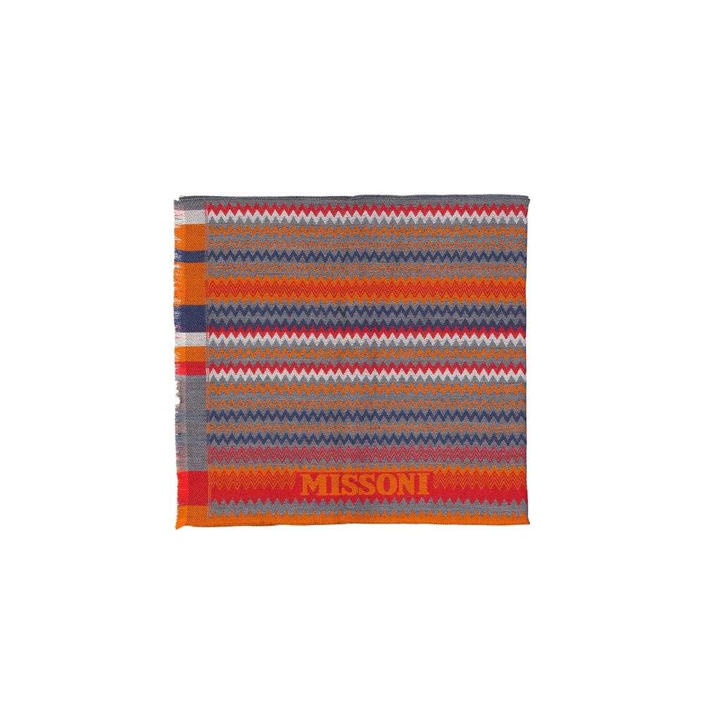 Missoni Gray Wool Scarf | Regal Royce