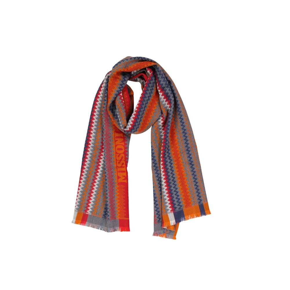 Missoni Gray Wool Scarf | Regal Royce