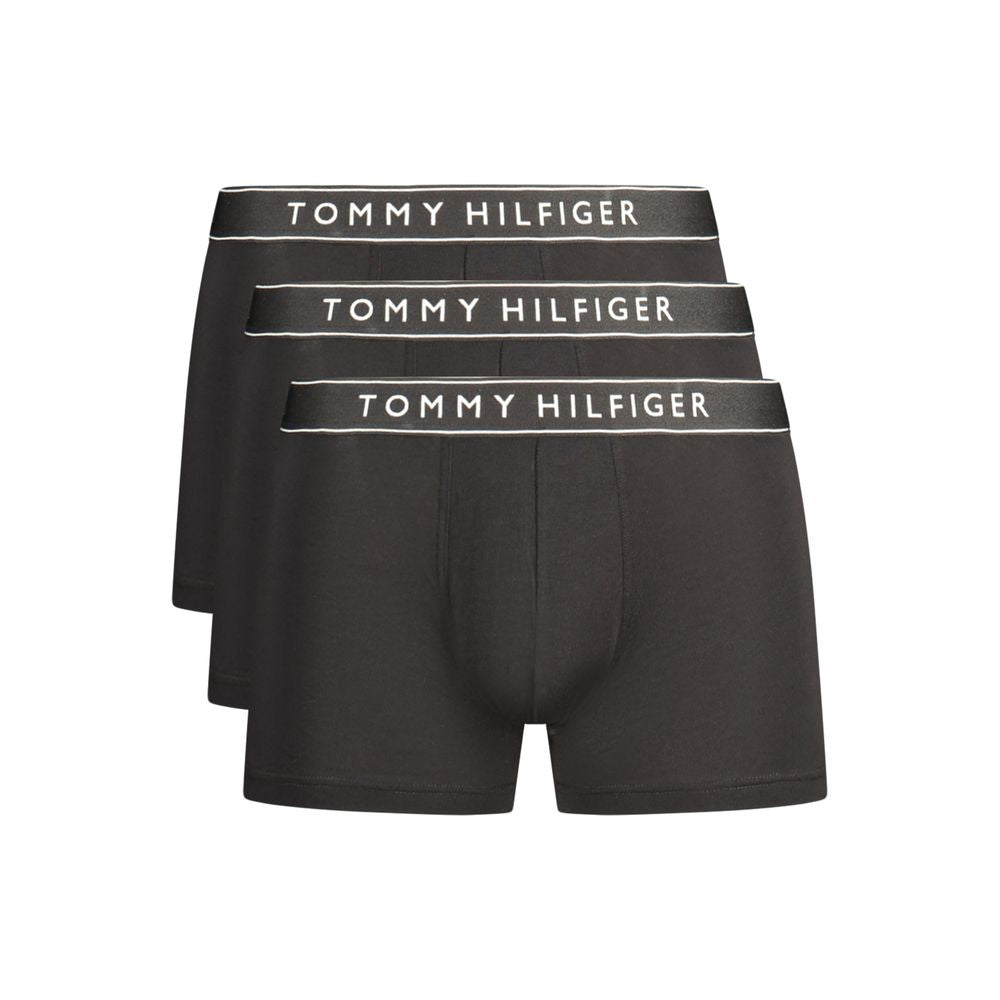 Tommy Hilfiger Black Cotton Men's Boxer Short | Regal Royce