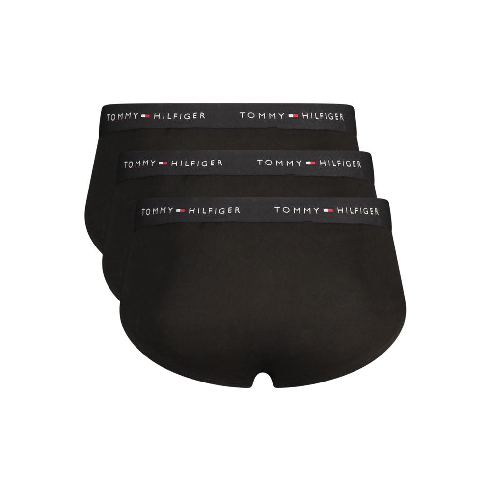 Tommy Hilfiger Black Cotton Men's Briefs | Regal Royce
