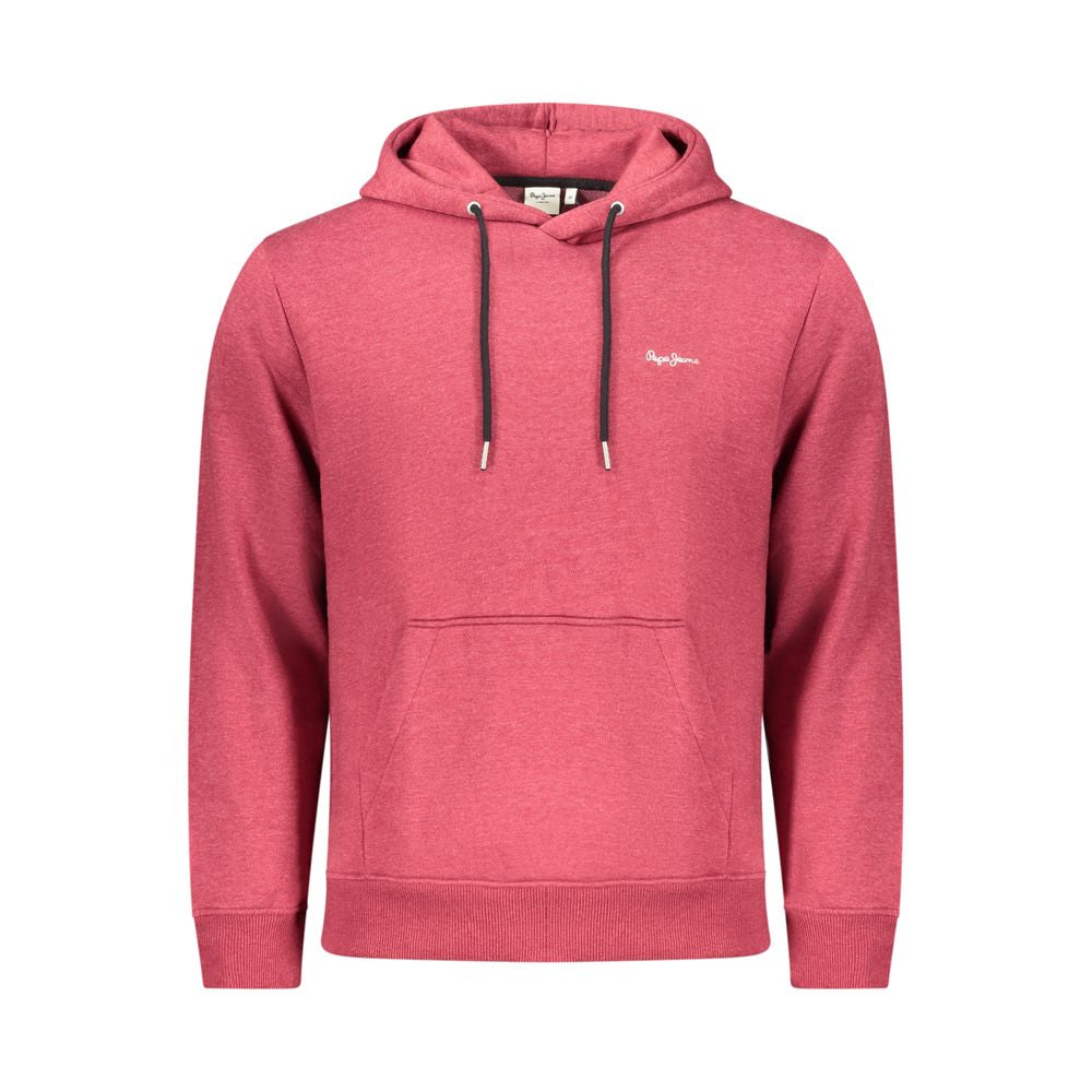 Pepe Jeans Red Polyester Men's Sweatshirt | Regal Royce