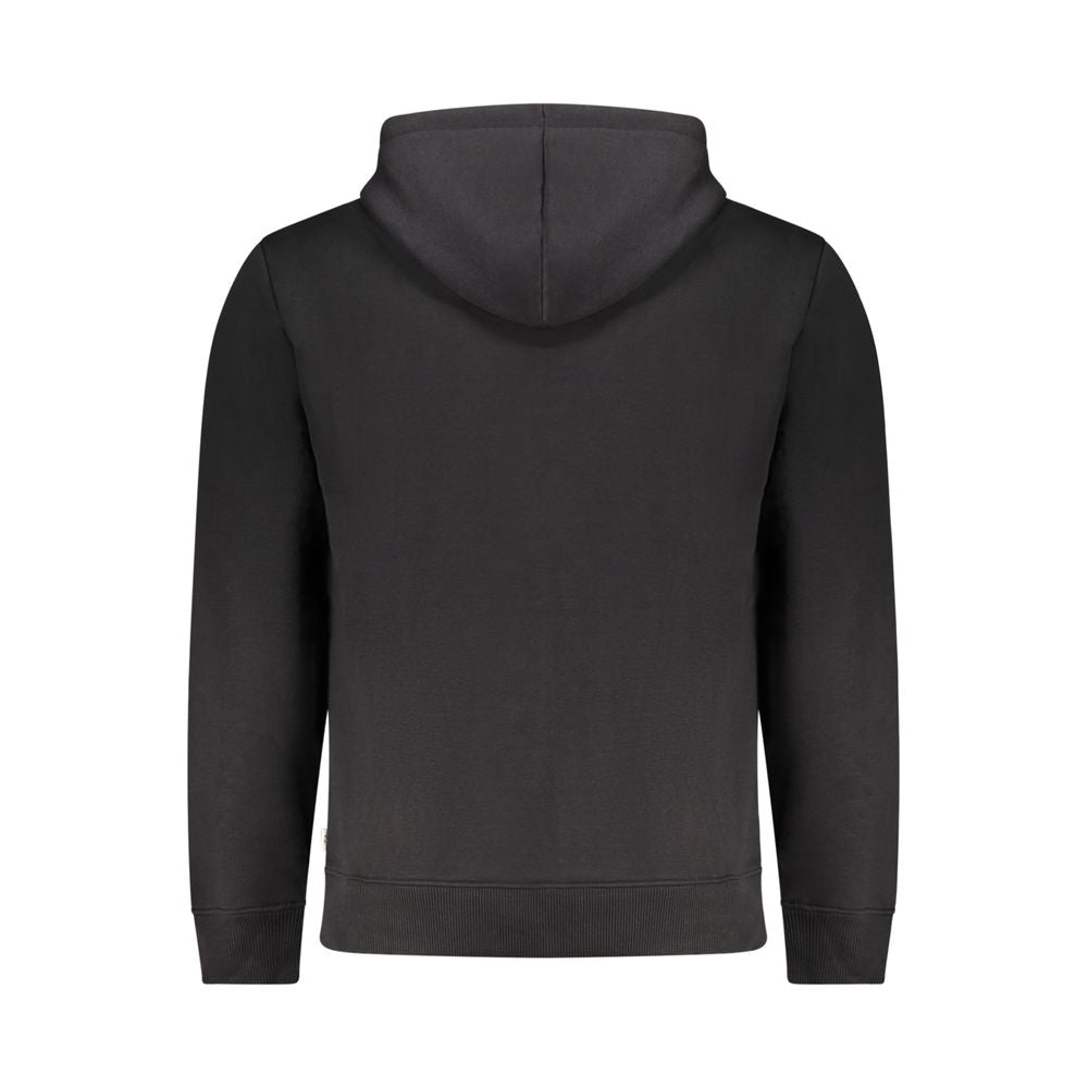 Pepe Jeans Black Polyester Men's Sweatshirt | Regal Royce