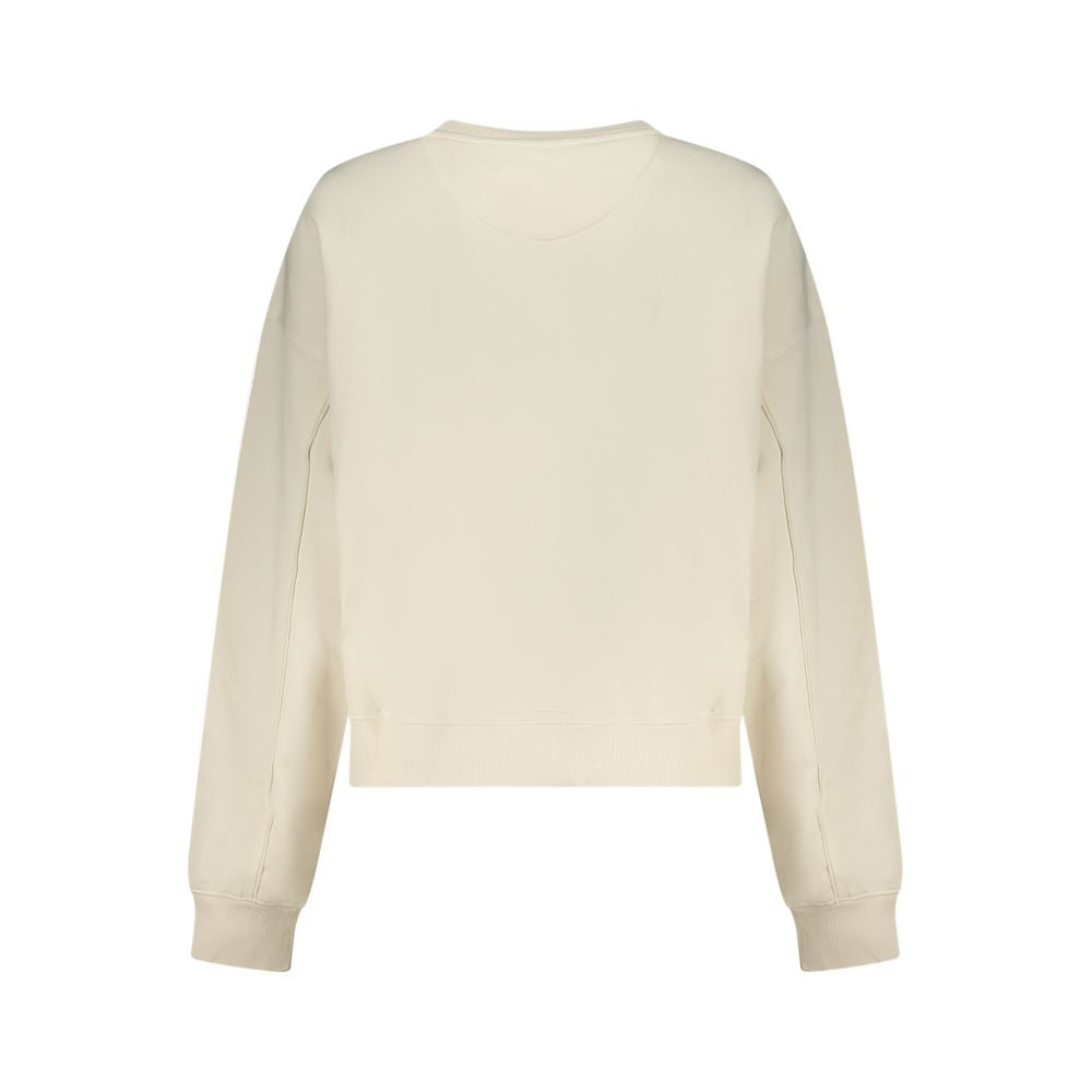 Guess Jeans White Cotton Women Sweatshirt | Regal Royce