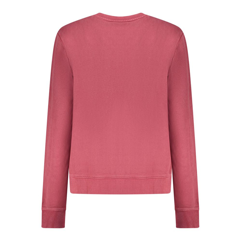Guess Jeans Red Cotton Women Sweatshirt | Regal Royce