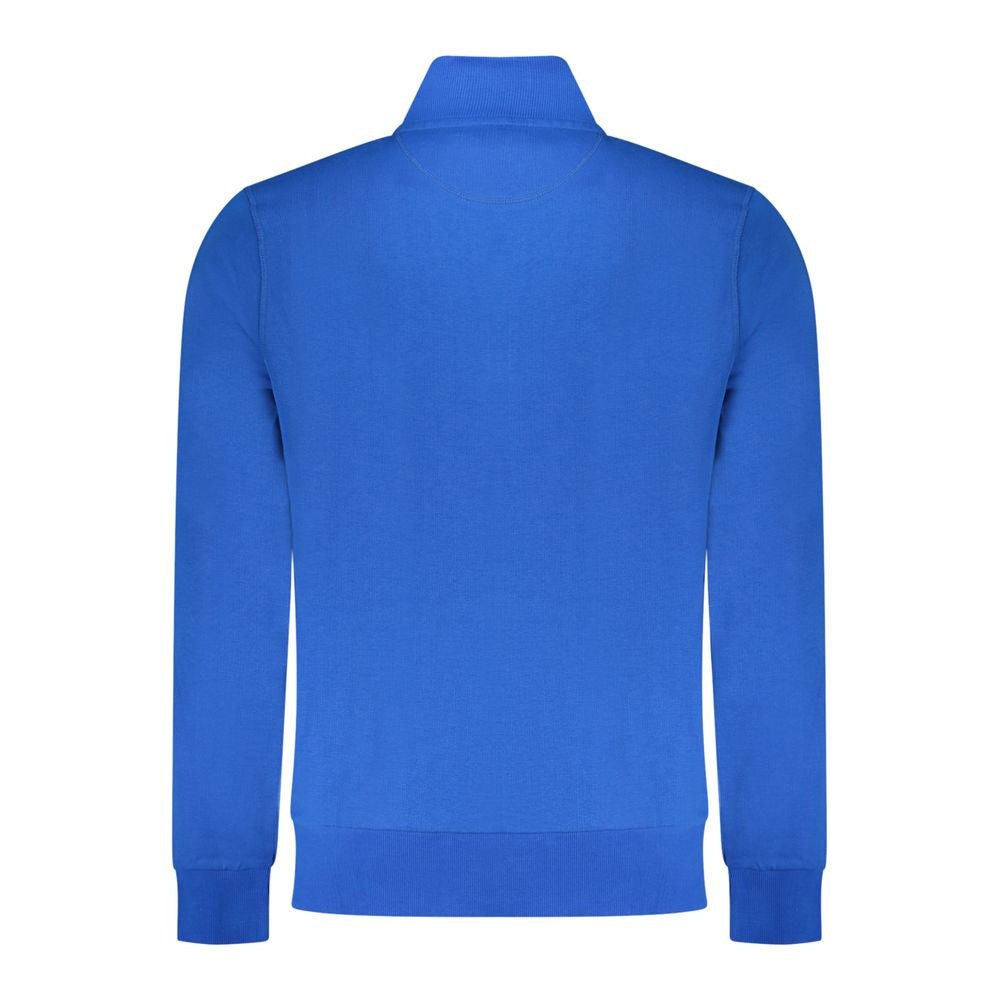 North Sails Blue Cotton Men Sweatshirt | Regal Royce
