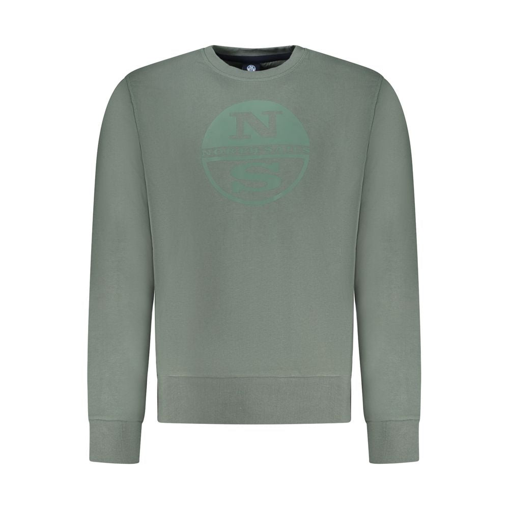 North Sails Verde Cotton Men Sweatshirt | Regal Royce