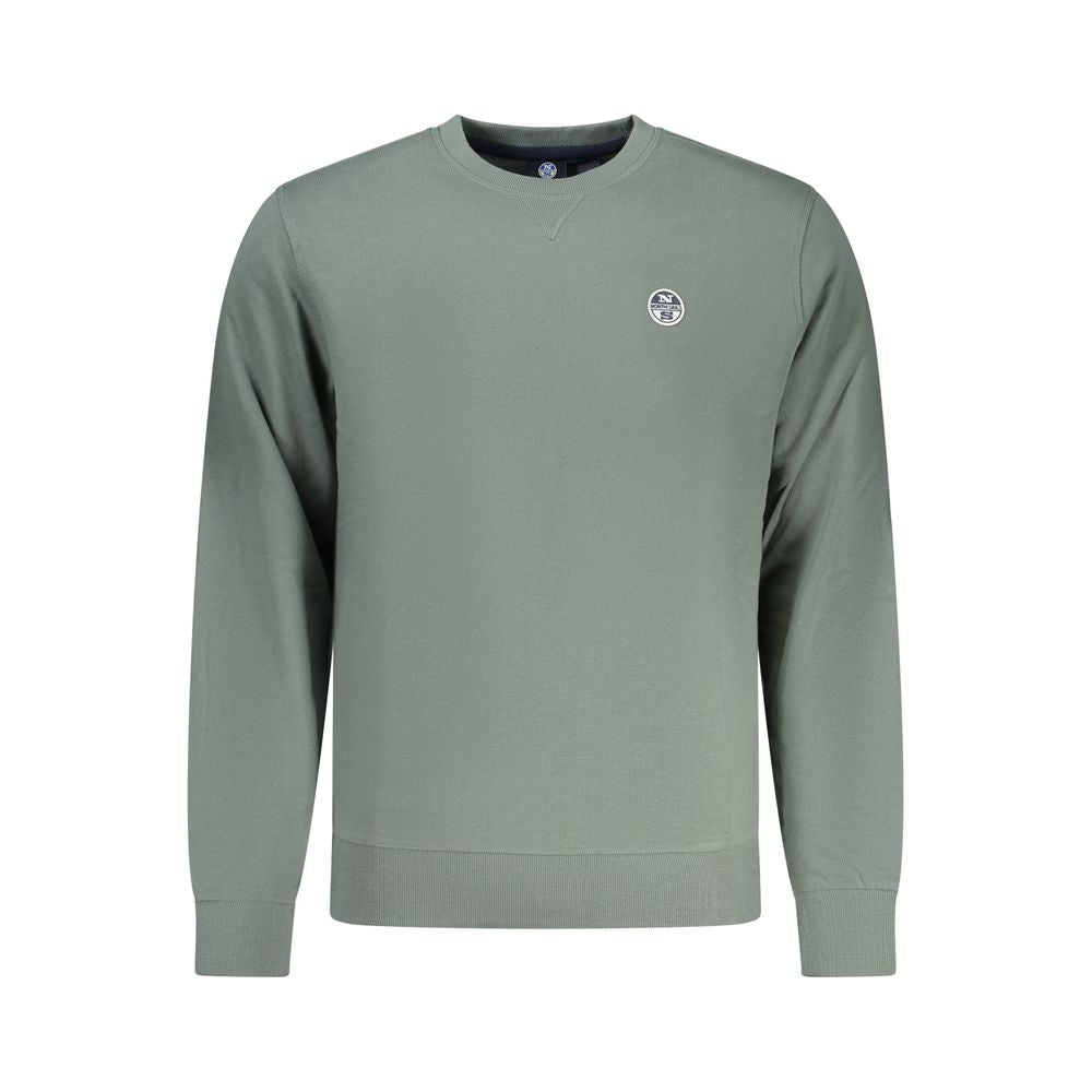 North Sails Verde Cotton Men Sweatshirt | Regal Royce